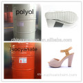 Poliol e isocianato para el calzado suela